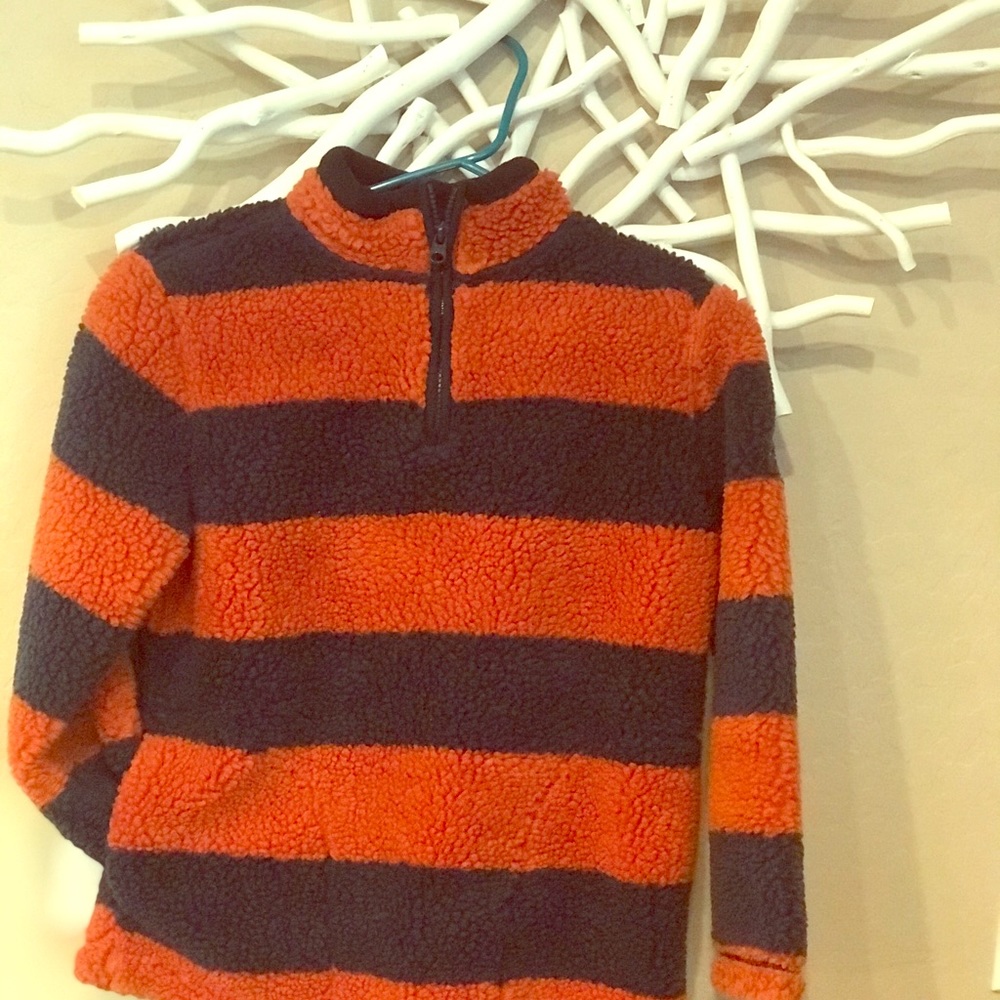 GAP 1/2 zip boys Sherpa jacket! Size M (8)